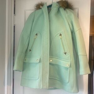 Jcrew new chateau parka in Italian-stadium cloth